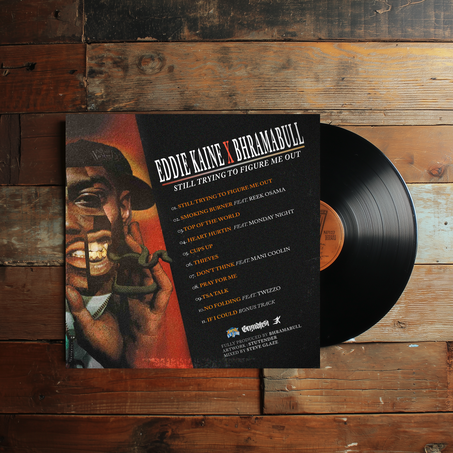 [LIMITED] Eddie Kaine x BhramaBull - Still Trying To Figure Me Out [Album] (12 Inch Vinyl)