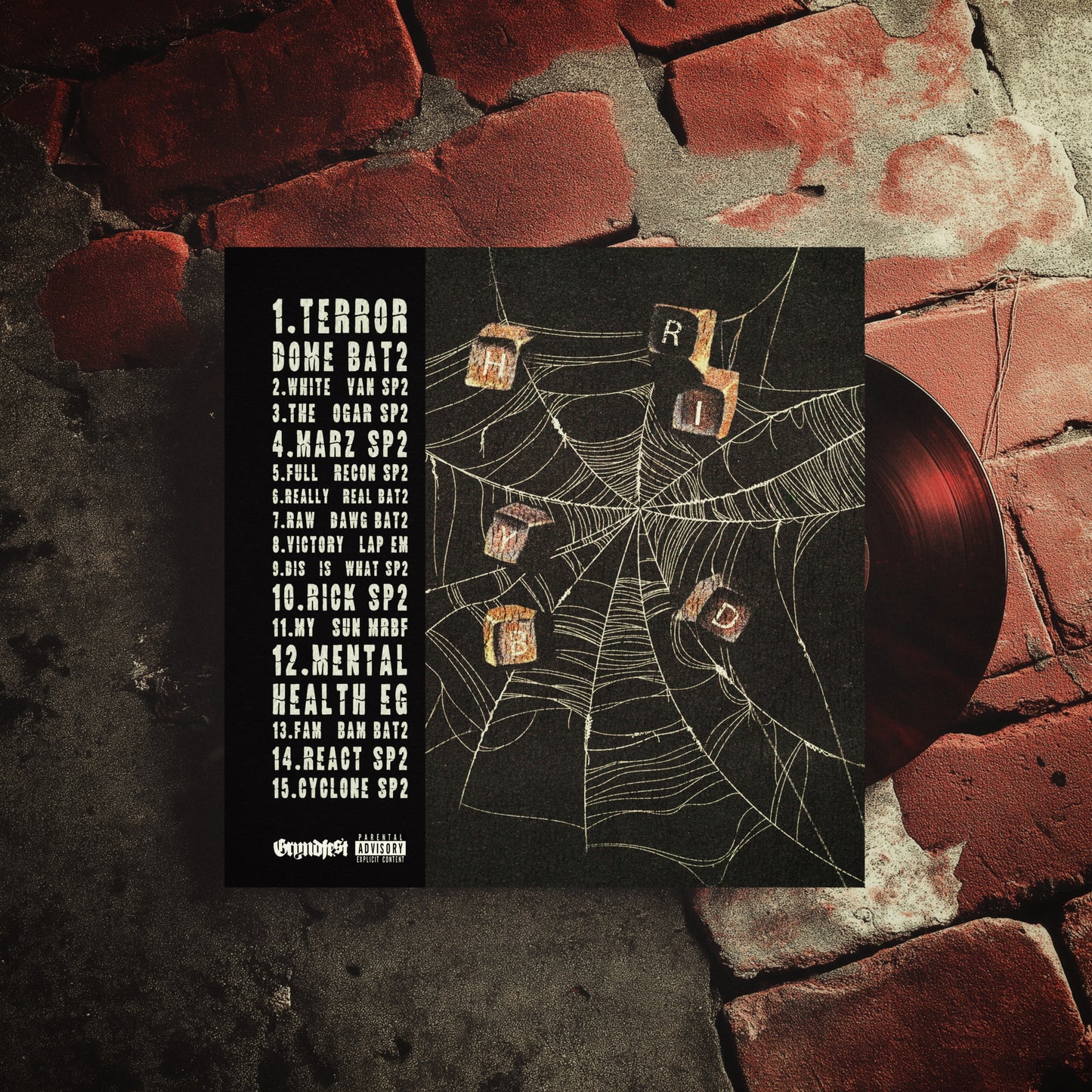 [LIMITED] BhramaBull - Hybrid 11 [Instrumental Album] (12 Inch Vinyl)